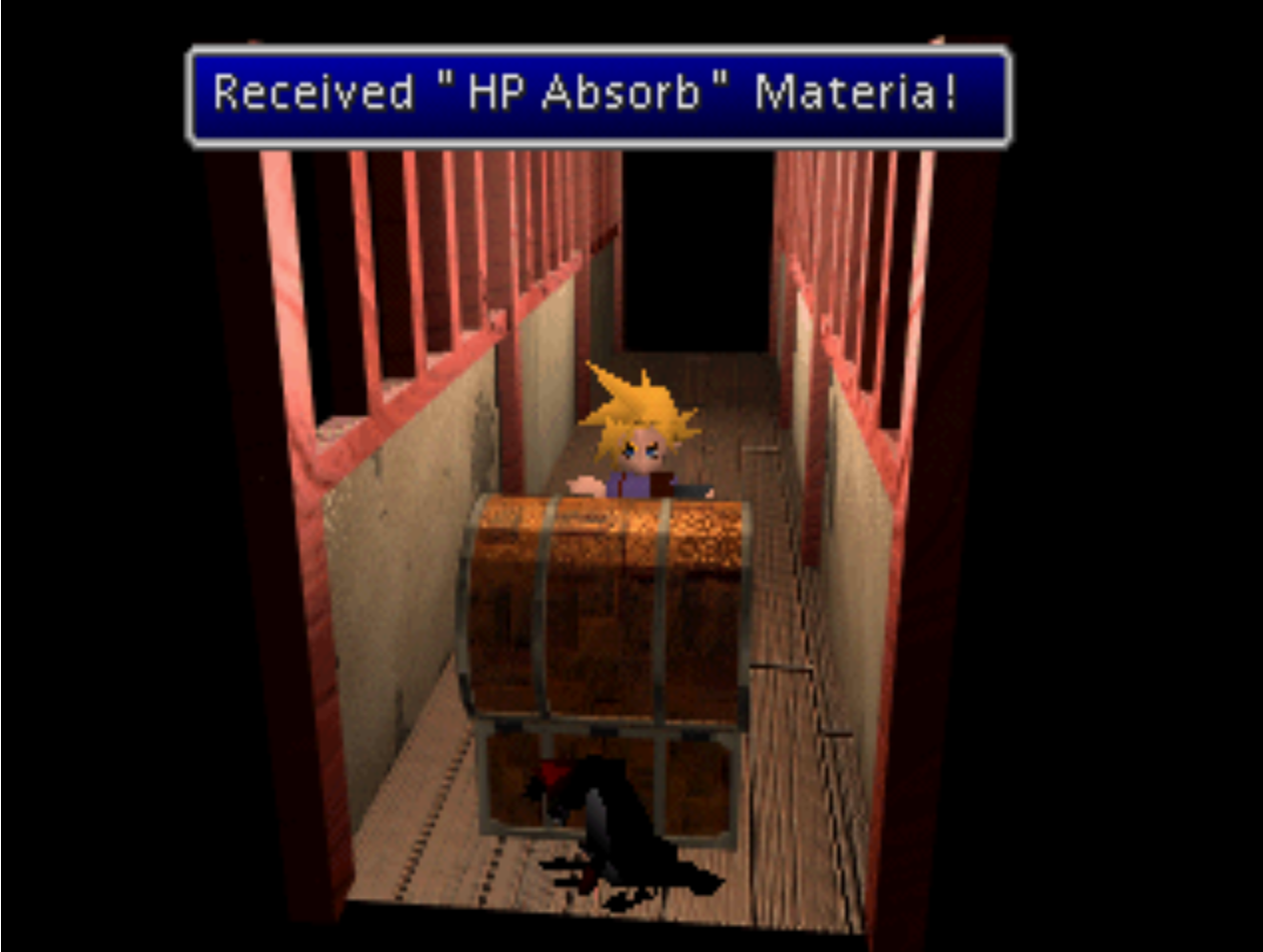 Hp Absorb Materia Acquired